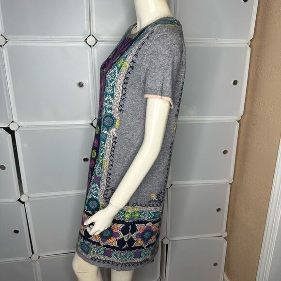 Anthropologie Akemi + Kim Kaleidoscope Sweater Dress Size Small - Picture 10 of 11